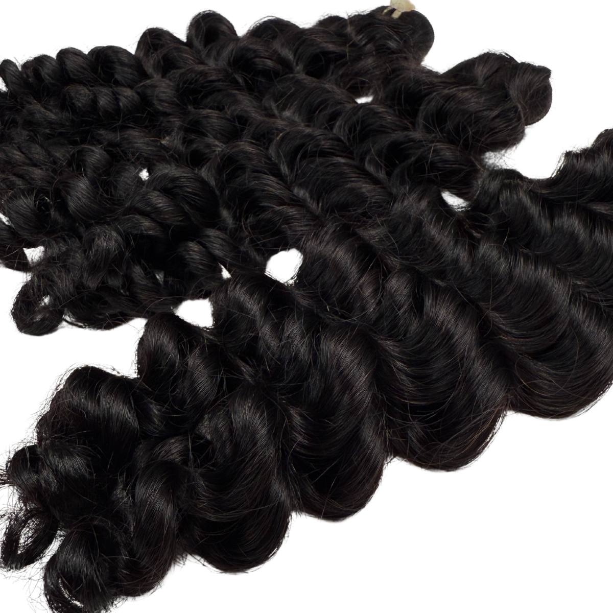 Raw Vietnamese Ripple Curly 100% Human Hair Three Bundle Packages
